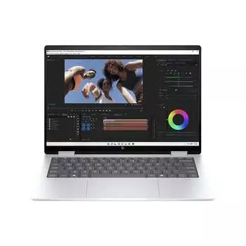 Ноутбук HP Envy x360 2024 Ryzen Edition, 14", 16 ГБ/2 ТБ, R7-8840HS, серебристый, английская раскладка