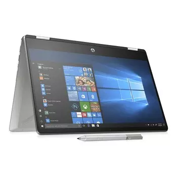 Ноутбук HP Pavilion x360 14-dh1025ne 14" FullHD 4ГБ/256ГБ, серебряный, английская/арабская клавиатура