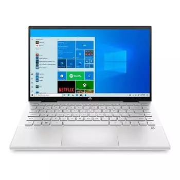Ноутбук HP Pavilion x360 14-dy0016ne 14" FullHD 4ГБ/256ГБ i3-1125G4, серебряный, английская/арабская клавиатура