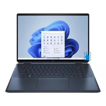 Ноутбук HP Spectre x360 16-f1013dx 16" 3K+ 16ГБ/512ГБ i7-12700H, синий, английская клавиатура