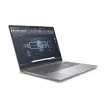 Ноутбук HP ZBook 8 G1i, 16", 32ГБ/512ГБ, Core Ultra 7 255H, серый, английская клавиатура