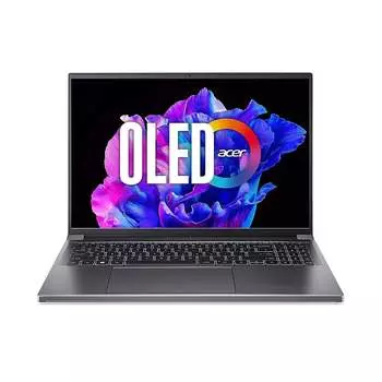 Ноутбук игровой Acer Swift X 16, 16", 16 ГБ/1 ТБ, R9-7940HS, RTX 4050, серый, английская клавиатура