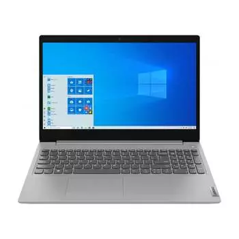 Ноутбук Lenovo IdeaPad 3 15IIL05, 15.6", 8 ГБ/256 ГБ, i3-1005G1, UHD Graphics, серый, английская клавиатура