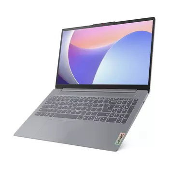 Ноутбук Lenovo IdeaPad Slim 3 15IRU8, 15.6", 8 ГБ/256 ГБ, i3-1305U, UHD Graphics, серый, английская клавиатура