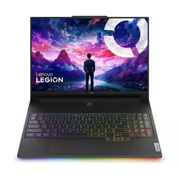 Ноутбук Lenovo Legion 9 16IRX8, 16", 64 ГБ/2 ТБ, i9-13980HX, RTX 4090, Win 11, черный, английская/арабская клавиатура