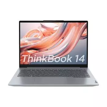 Ноутбук Lenovo ThinkBook 14 2023, 14", 16Гб/1Тб, R7-7730U, серебристо-серый, английская клавиатура