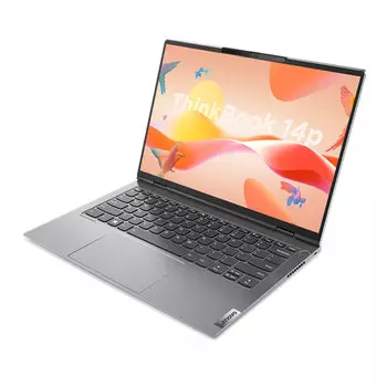 Ноутбук Lenovo ThinkBook 14P, 14", 16Гб/512Гб, R7-6800H, Radeon 680M, 2.2К, 60Гц, серый, английская клавиатура