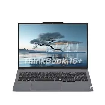 Ноутбук Lenovo ThinkBook 16+ 2024 AI, 16", 16 ГБ/512 ГБ, Core Ultra 5 125H, Intel ARC Graphics, серый, англ. клавиатура
