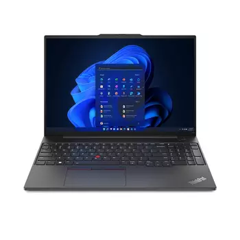 Ноутбук Lenovo ThinkPad E16 Gen 1, 16", 16 ГБ/512 ГБ, i7-13700H, Iris Xe, Windows 11 Pro, черный, англ/араб клавиатура