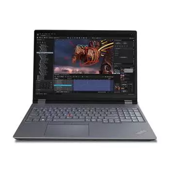 Ноутбук Lenovo ThinkPad P16 Gen 2, 16", 32 ГБ/1 ТБ, i9-13950HX , RTX 2000 Ada, серый, английская раскладка