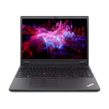 Ноутбук Lenovo ThinkPad P16v Gen 1, 16", 16 ГБ/512 ГБ, R7 PRO 7840HS, RTX A1000, черный, английская раскладка