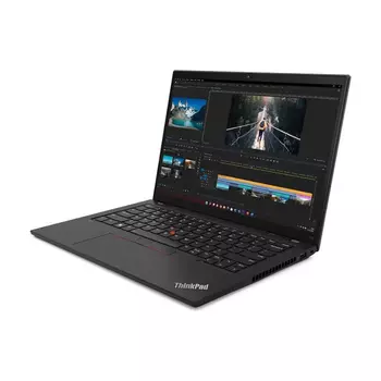 Ноутбук Lenovo ThinkPad T14 Gen 4, 14", 16 ГБ/512 ГБ, i7-1360P, GeForce MX 550, Win 11Pro, черный, англ/араб клавиатура