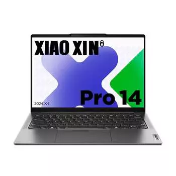 Ноутбук Lenovo Xiaoxin Pro 14 2024 AI, 14", 32 ГБ/1 ТБ, Core Ultra 9 185H, Intel ARC Graphics, серый, англ. клавиатура
