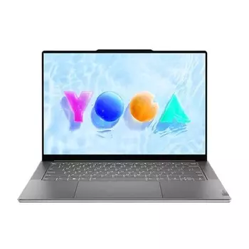 Ноутбук Lenovo Yoga Air 14s 14.5", 16Гб/1Тб, R7-7840s, серебристый, английская клавиатура