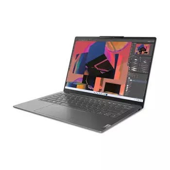 Ноутбук Lenovo Yoga Slim 6 14IAP8, 14", 16 ГБ/1 ТБ, i7-1260P, Iris Xe, Windows 11, темно-серый, англ/араб клавиатура