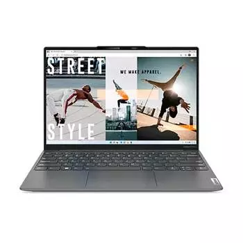 Ноутбук Lenovo Yoga Slim 7 Carbon 13IAP7, 13.3", 16 ГБ/512 ГБ, i7-1260P, серый, английская раскладка