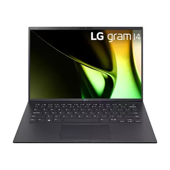 Ноутбук LG gram 14, 14", 32 Гб/1 Тб, Ultra 7-155H, черный, английская клавиатура