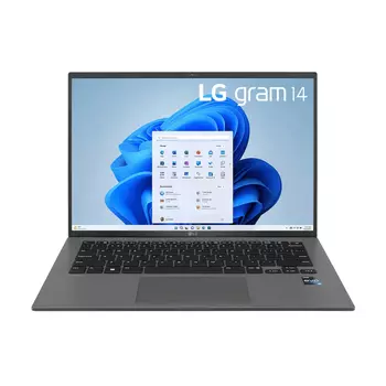 Ноутбук LG gram 2023, 14", 16 ГБ/256 ГБ, i5-1340P, серый, английская раскладка