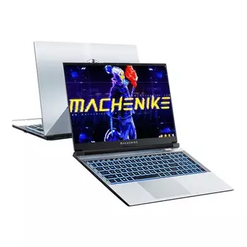 Ноутбук Machenike L15C 15.6" FullHD, 64ГБ/512ГБ+2ТБ, i9-12900H, RTX 3060, серебряный, английская клавиатура