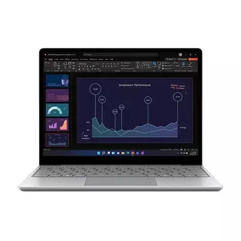 Ноутбук Microsoft Surface Go 2, 12.4", Сенсорный, 16 ГБ/256 ГБ, i5-1135G7, платиновый, английская клавиатура