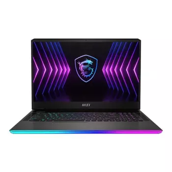 Ноутбук MSI GE77HX 17.3" WQHD, 32ГБ/1ТБ, i9-12900HX, RTX 3070Ti, черный, английская клавиатура