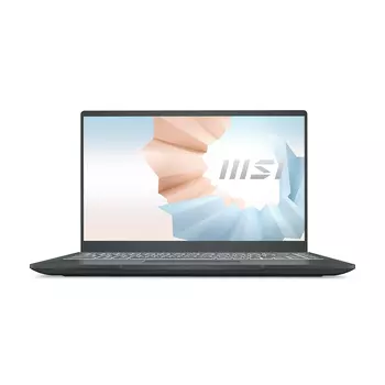 Ноутбук MSI Modern 14 B11SBU, 14'', 8 ГБ/512 ГБ, Core i5-1155G7, MX450, серый, английская клавиатура