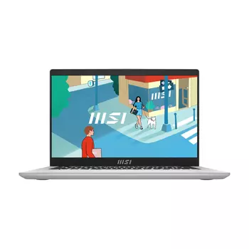 Ноутбук MSI Modern 14 C13M, 14", 8 ГБ/512 ГБ, i5-1335U, Iris Xe, серебристый, английская/арабская клавиатура