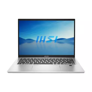 Ноутбук MSI Prestige 14H B12UCX, 14", 16 Гб/512 Гб, i5-12500H, RTX 2050, серебристый, английская клавиатура