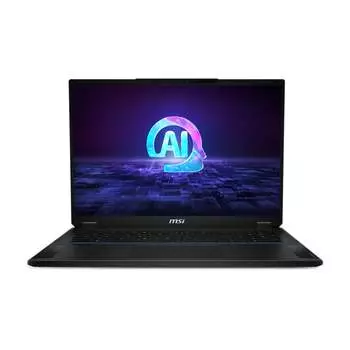 Ноутбук MSI Stealth 18 AI Studio, 18'', 96 ГБ/4 ТБ, Ultra 9 185H, RTX 4080, черный, английская клавиатура