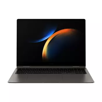 Ноутбук Samsung Galaxy Book3 360 Pro, 16", Touchscreen, 16 ГБ/1 ТБ, Core i7-1360P, Iris Xe, графит, английская раскладка