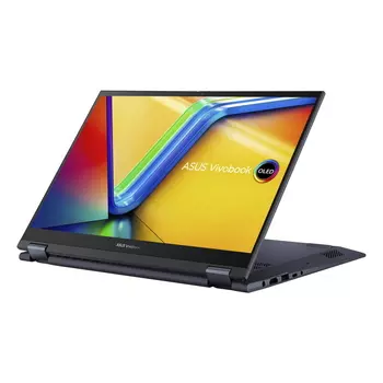 Ноутбук-трансформер Asus Vivobook S14 Flip, 14", 16ГБ/1ТБ, R7-7730U, AMD Radeon, синий, английская/арабская раскладка