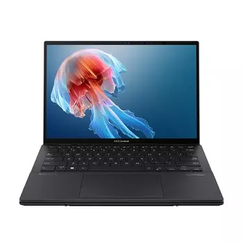 Ноутбук-трансформер Asus Zenbook Duo OLED, 14", 16 ГБ/1 ТБ, Ultra 7 155H, Intel Arc, серый, английская раскладка
