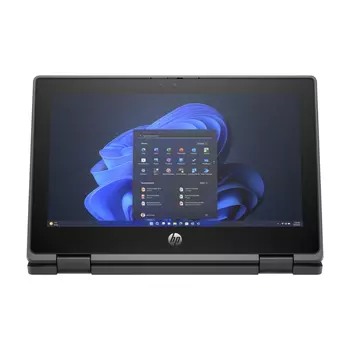 Ноутбук-трансформер HP Fortis Flip G1i B86C8UT, 11.6", 4 ГБ/128 ГБ, N150, UHD Graphics, черный, английская клавиатура