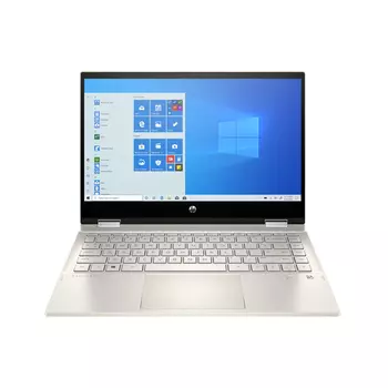 Ноутбук-трансформер HP Pavilion X360 14-dy0076TU, 14" Touch Screen, 8 ГБ/512 ГБ, i5-1135G7, золотистый, англ. раскладка
