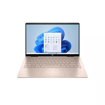 Ноутбук-трансформер HP Pavilion X360 14-ek0132TU, 14" Touch Screen, 16 ГБ/512 ГБ, i7-1255U, золотистый, англ. раскладка