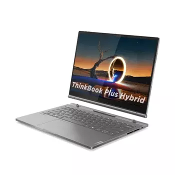 Ноутбук-трансформер Lenovo ThinkBook Plus Hybrid, 14", 32ГБ/1ТБ, Ultra 7 155H, Intel ARC, серый, английская клавиатура