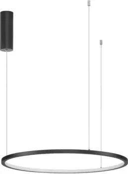 Nova Luce LED подвесной светильник "ТАРКИН", 1 лампочка, с источником света; Регулируемая по высоте 60,00 см, Высота: 200 см, черный