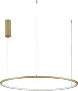 Nova Luce LED подвесной светильник "ТАРКИН", 1 лампочка, с источником света; Регулируемая высота 80,00 см, Высота: 200 см, цвет Gold