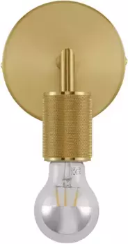 Nova Luce Настенный светильник "ROYAL", 1 лампочка, лампа E27 | без лампочек, без освещения Высота: 15,5 см, цвет Gold