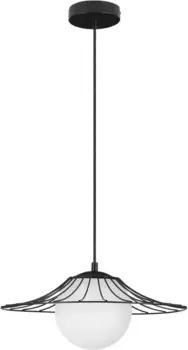 Nova Luce Подвесные светильники "FLY", 1 лампочка, лампа E27 | без лампочек, без освещения 36 см, Высота: 115 см, черный