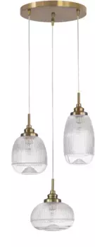 Nova Luce Подвесные светильники "MOND", 3 лампочки, лампа E14 | без лампочек, без освещения 49,00 см, Высота: 120 см, цвет goldfarben