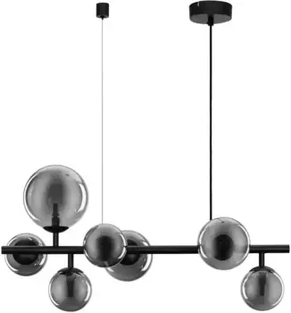 Nova Luce Подвесные светильники "ODILLIA", 7 лампочек, лампа G9 | без лампочек, без освещения Высота: 120 см, черный