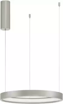 Nova Luce Светодиодный подвесной светильник "PERRINE", 1 лампочка, источник света Светодиодный модуль | Светодиод прочно интегрирован 40,00 см, Высота: 150 см, цвет Silber