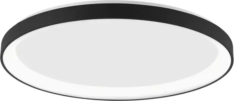 Nova Luce Светодиодный потолочный светильник "PERTINO", 1 лампочка, источник света Светодиодный модуль | Светодиод прочно интегрирован 48,00 см, Высота: 6 см, черный