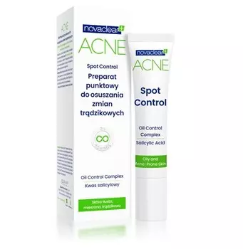 NOVACLEAR, Acne, Spot Control, подготовка пятен, 10 мл