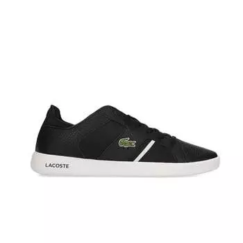 Novas 120 1 sma мужские мужские/белые кроссовки Lacoste, черный