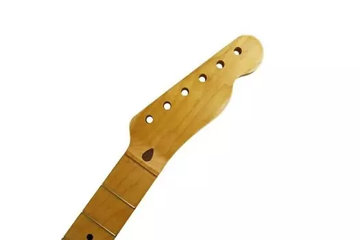 НОВАЯ лицензия Allparts Fender для Telecaster Tele NECK Vintage Tint 21Fret TMVF-C NEW Fender Licensed for Telecaster Tele NECK 21Fret TMVF-C