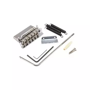 НОВАЯ сборка бриджа Fender American Professional Stratocaster — хром NEW American Professional Stratocaster Bridge Assembly - Chrome