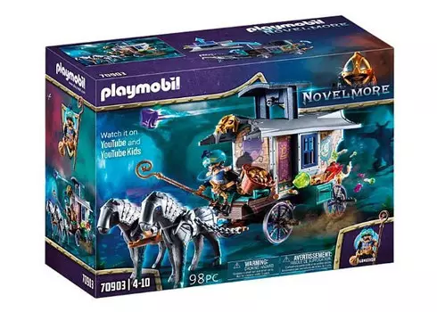 Novelmore 7090 3 Набор повозок торговца Фиолетовой долины Playmobil
