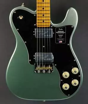 НОВИНКА Fender American Professional II Telecaster Deluxe - Mystic Surf Green (202) (202) American Professional II Telecaster? Deluxe, Maple Fin...